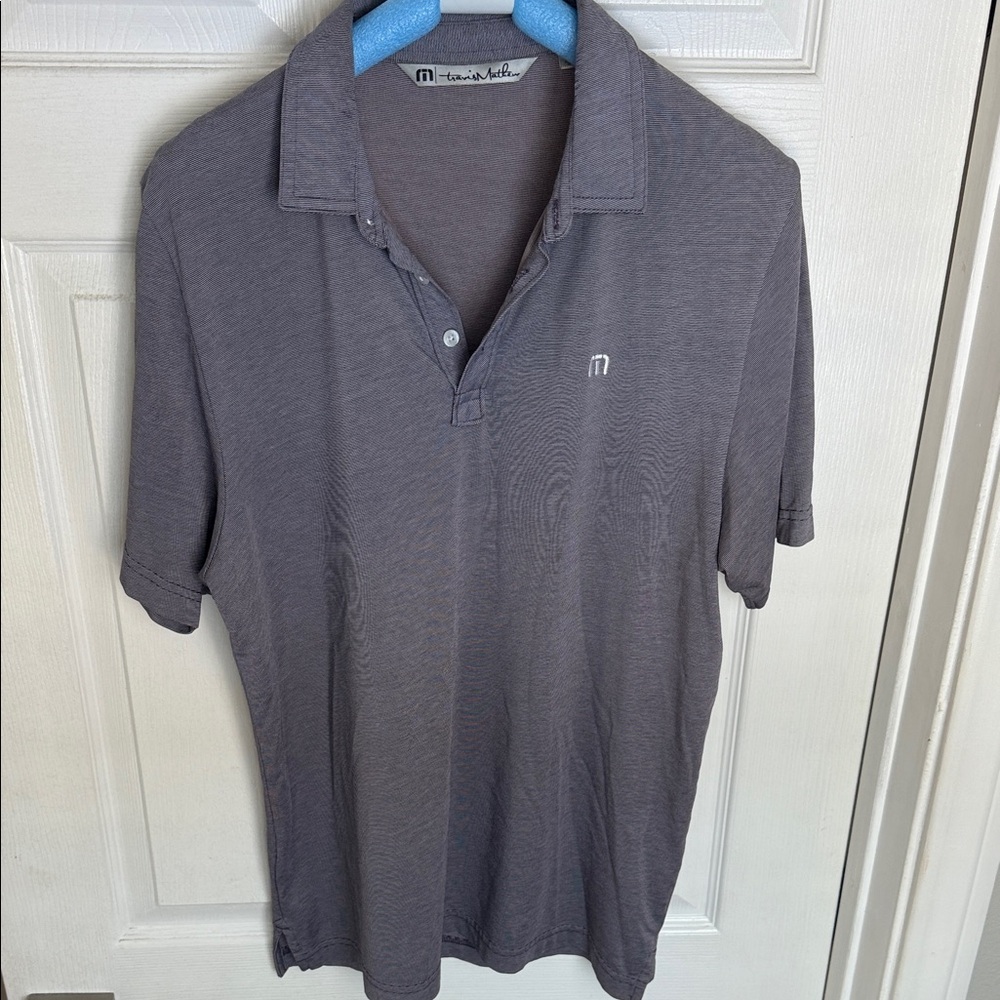 Travis Mathew light purple Polo Shirt for Men-medium